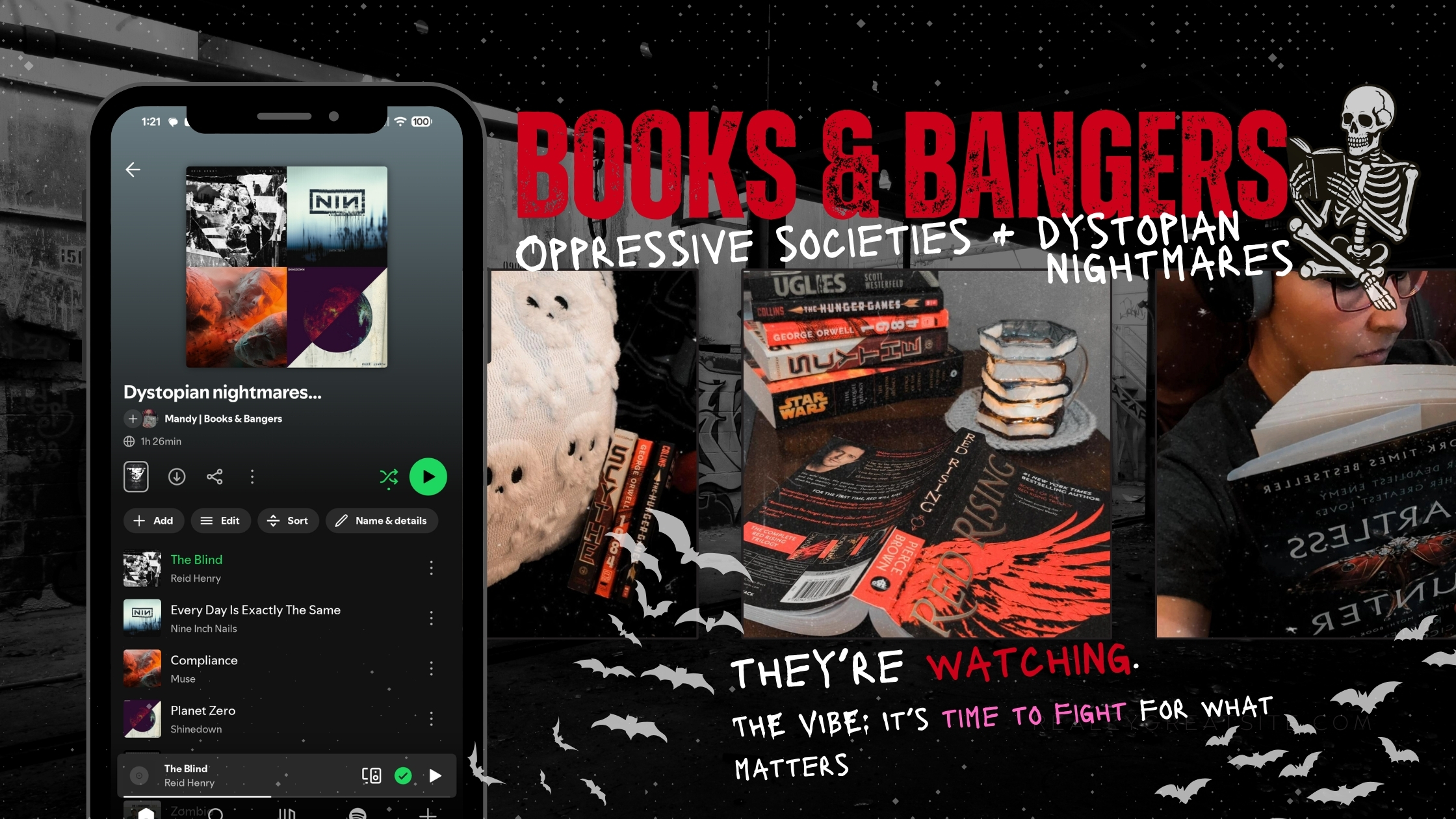 Best Dystopian Books of All Time – Control ➡️ Surveillance ➡️ Rebellion