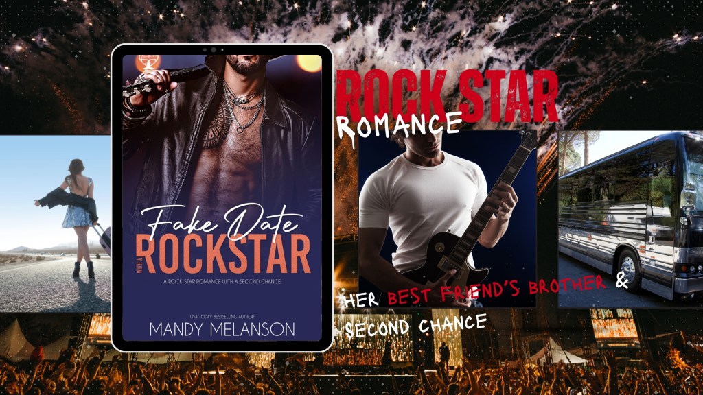Fake Date with a Rock Star by Mandy Melanson book cover